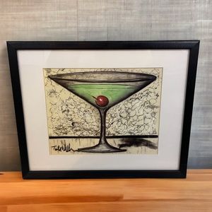 Apple Martini Frames Picture 15” X 12”
